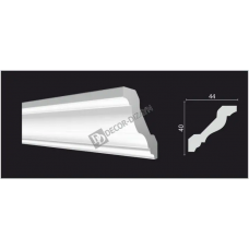 Карниз Decor Dizayn DD21 Полистирол 2000*44*40 мм