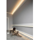 Карниз для скрытого освещения Antonio Orac Decor C373 Полиуретан 2000*80*50 мм