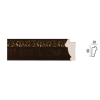 Молдинг-Багет Decor Dizayn 807-1 Полистирол 2400*40*20 мм